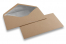 Enveloppes doublées papier kraft - 110 x 220 mm (EA 5/6) Argent | Paysdesenveloppes.ch