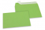 Enveloppes papier colorées - Vert pomme, 114 x 162 mm | Paysdesenveloppes.ch