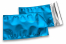 Enveloppes aluminium métallisées colorées - bleu 114 x 162 mm | Paysdesenveloppes.ch