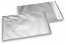 Enveloppes aluminium métallisées mat - argent 180 x 250 mm | Paysdesenveloppes.ch