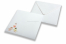 Enveloppes pour faire-part de mariage - Blanc + love birds | Paysdesenveloppes.ch
