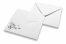 Enveloppes pour faire-part de mariage - Blanc + sig. & sig.ra.  | Paysdesenveloppes.ch