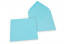 Enveloppes colorées pour cartes de voeux - bleu ciel, 155 x 155 mm | Paysdesenveloppes.ch