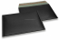 Enveloppes à bulles ECO métallisées mat colorées - noir 235 x 325 mm | Paysdesenveloppes.ch