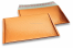 Enveloppes à bulles ECO métallique - orange 235 x 325 mm | Paysdesenveloppes.ch