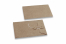 Enveloppes à fermeture Japonaise - 114 x 162 mm, kraft brun | Paysdesenveloppes.ch