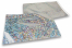 Enveloppes aluminium métallisées colorées - argent holographique  320 x 430 mm | Paysdesenveloppes.ch