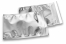 Enveloppes aluminium métallisées colorées - argent  114 x 162 mm | Paysdesenveloppes.ch