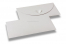 Enveloppe fermeture coeur - Blanc | Paysdesenveloppes.ch