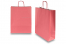 Sacs papier kraft avec anses rondes - rouge velours, 320 x 120 x 410 mm, 100 gr | Paysdesenveloppes.ch