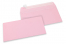 Enveloppes papier colorées - Rose clair, 110 x 220 mm | Paysdesenveloppes.ch