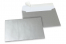 Enveloppes papier colorées - Argent, 114 x 162 mm | Paysdesenveloppes.ch