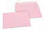 Enveloppes papier colorées - Rose clair, 114 x 162 mm | Paysdesenveloppes.ch