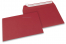 Enveloppes papier colorées - Rouge foncé, 162 x 229 mm  | Paysdesenveloppes.ch