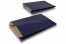 Sachets cadeaux en papier kraft couloré - bleu foncé, 200 x 320 x 70 mm | Paysdesenveloppes.ch