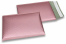 Enveloppes à bulles ECO métallisées mat colorées - doré rose 180 x 250 mm | Paysdesenveloppes.ch