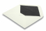 Enveloppes doublées blanc ivoire - doublure noir | Paysdesenveloppes.ch