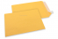 Enveloppes papier colorées - Jaune or, 229 x 324 mm | Paysdesenveloppes.ch