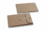 Enveloppes à fermeture Japonaise - 114 x 162 x 25 mm, kraft brun | Paysdesenveloppes.ch