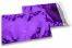 Enveloppes aluminium métallisées colorées - violet 162 x 229 mm | Paysdesenveloppes.ch