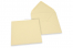 Enveloppes colorées pour cartes de voeux - camel, 155 x 155 mm | Paysdesenveloppes.ch