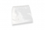 Enveloppes plastique transparentes 160 x 160 mm | Paysdesenveloppes.ch