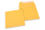 Enveloppes papier colorées  - Jaune or, 160 x 160 mm | Paysdesenveloppes.ch