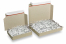 Frisure de calage en papier dans une boîtes postales à bande adhésive papier à base d'herbe | Paysdesenveloppes.ch