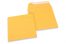 Enveloppes papier colorées  - Jaune or, 160 x 160 mm | Paysdesenveloppes.ch