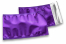 Enveloppes aluminium métallisées colorées - violet  114 x 162 mm | Paysdesenveloppes.ch