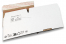 Caisse carton fond automatique - blanc, 160 x 130 x 70 mm - SPX1 | Paysdesenveloppes.ch