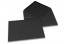 Enveloppes colorées pour cartes de voeux - noir, 162 x 229 mm | Paysdesenveloppes.ch