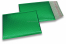 Enveloppes à bulles ECO métallique - vert 180 x 250 mm | Paysdesenveloppes.ch