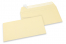 Enveloppes papier colorées - Blanc ivoire, 110 x 220 mm | Paysdesenveloppes.ch