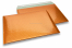 Enveloppes à bulles ECO métallique - orange 320 x 425 mm | Paysdesenveloppes.ch