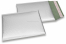 Enveloppes à bulles ECO métallisées mat colorées - argent 180 x 250 mm | Paysdesenveloppes.ch