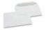 Enveloppes blanches standards, 162 x 229 mm, papier 90 gr, fenêtre à gauche, patte gommée. | Paysdesenveloppes.ch