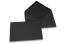 Enveloppes colorées pour cartes de voeux - noir, 114 x 162 mm | Paysdesenveloppes.ch