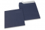 Enveloppes papier colorées - Bleu foncé, 160 x 160 mm | Paysdesenveloppes.ch
