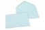 Enveloppes colorées pour cartes de voeux - bleu clair, 133 x 184 mm | Paysdesenveloppes.ch