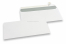 Enveloppes blanches en papier, 114 x 229 mm (C5/6), 90gr, bande adhésive | Paysdesenveloppes.ch