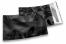 Enveloppes aluminium métallisées colorées - noir   114 x 162 mm | Paysdesenveloppes.ch