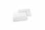 Sachets en papier cristal blanc avec bande adhésive - 130 x 150 mm | Paysdesenveloppes.ch