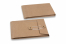 Enveloppes à fermeture Japonaise - 114 x 162 x 25 mm, marron | Paysdesenveloppes.ch