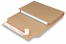 Emballages livres - fermer l'emballage avec la bande adhésive - marron | Paysdesenveloppes.ch