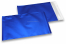 Enveloppes aluminium métallisées mat - bleu foncé 230 x 320 mm | Paysdesenveloppes.ch