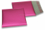 Enveloppes à bulles ECO métallisées mat colorées - rose 165 x 165 mm | Paysdesenveloppes.ch