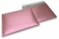 Enveloppes à bulles ECO métallisées mat colorées - doré rose 320 x 425 mm | Paysdesenveloppes.ch