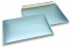 Enveloppes à bulles ECO métallisées mat colorées - bleu glacial 235 x 325 mm | Paysdesenveloppes.ch