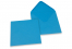 Enveloppes colorées pour cartes de voeux - bleu océan, 155 x 155 mm | Paysdesenveloppes.ch